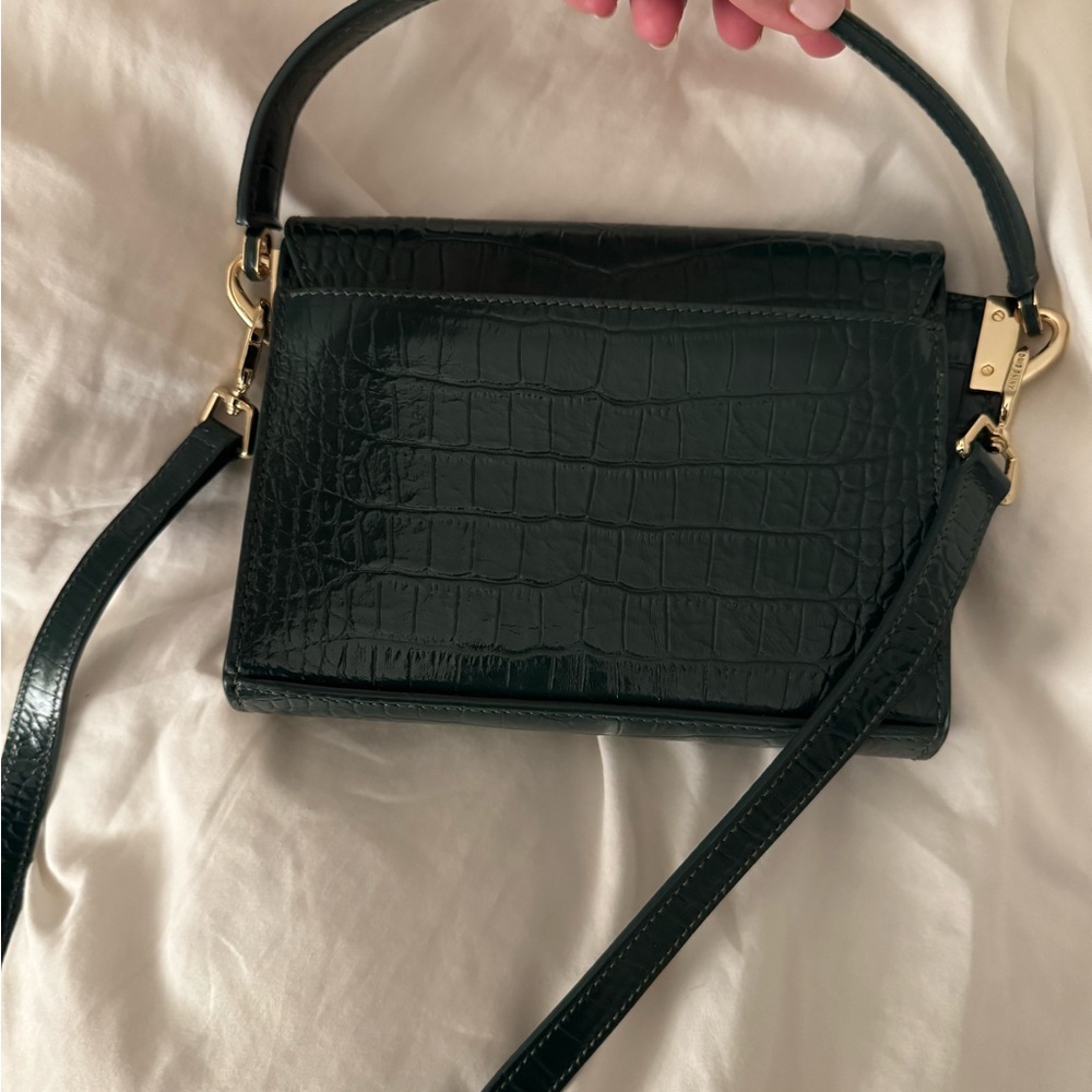 Anine Bing Mini Colette Bag in Emerald Green - Picture 2 of 6